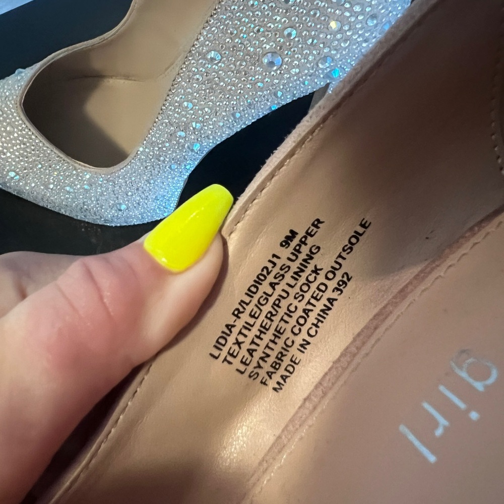 Steve Madden Rhinestone Heels - Picture 6 of 6